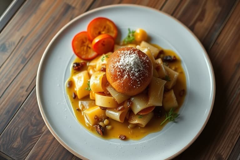 Plomme- og mandelkake med sprø bunn