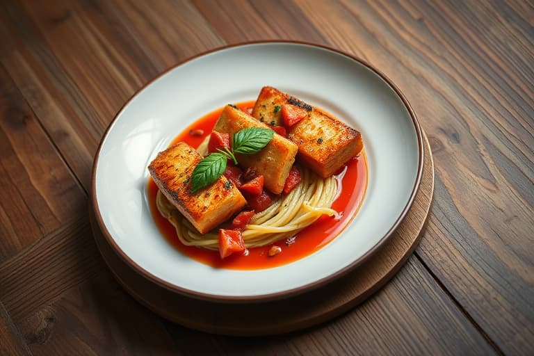 Sorrel-innpakket geitost- og rødbetestabler