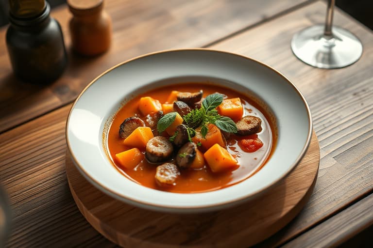 Rask minestronesuppe