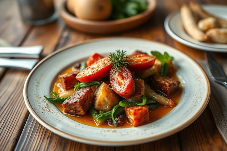 Tradisjonell eple- og valnøttcharoset