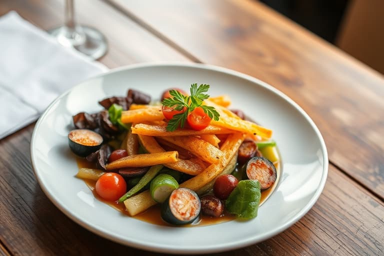 Ristede søt-sure løk