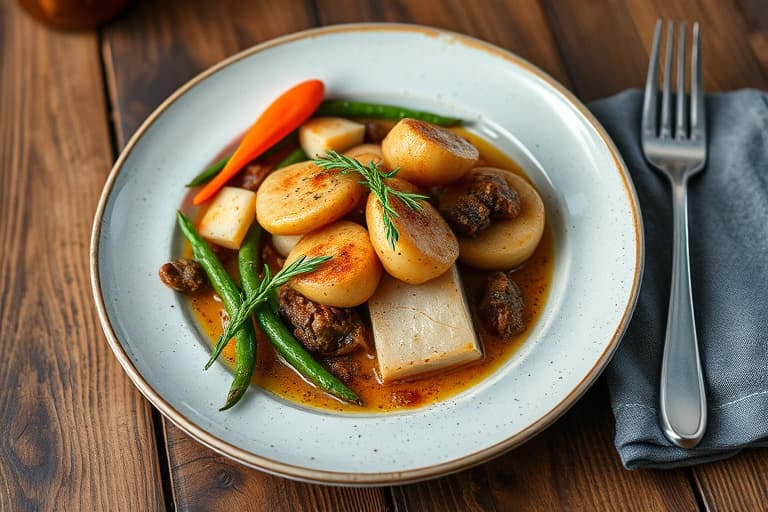 Smørkaramellbakte pærer