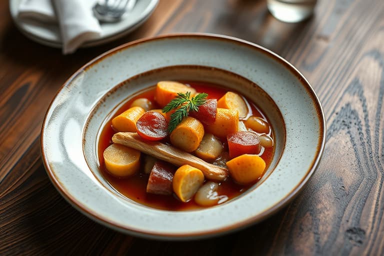 Fem-krydret søtpotetpuré