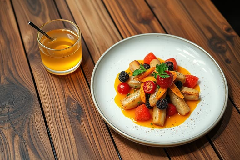 Rabarbra- og fennikelsin-cocktail