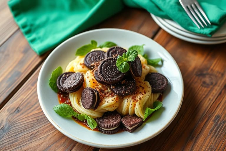 Thin Mints Girl Scout-kjeks-ostekake