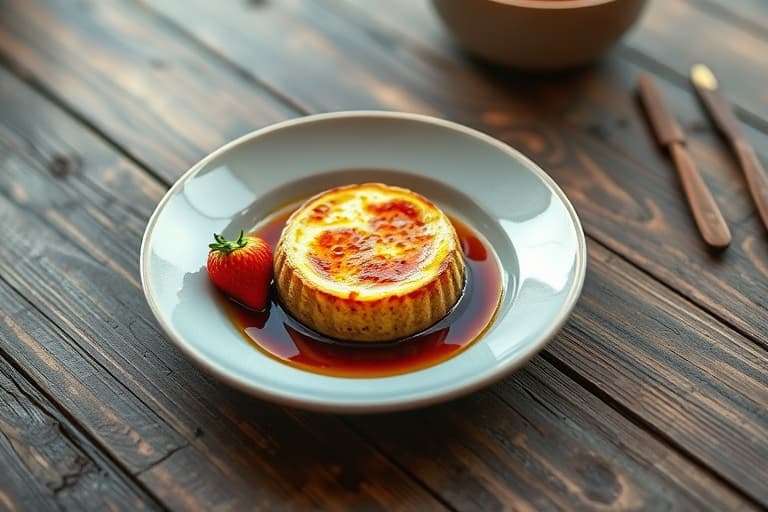 Bitter appelsin Crème Brûlée
