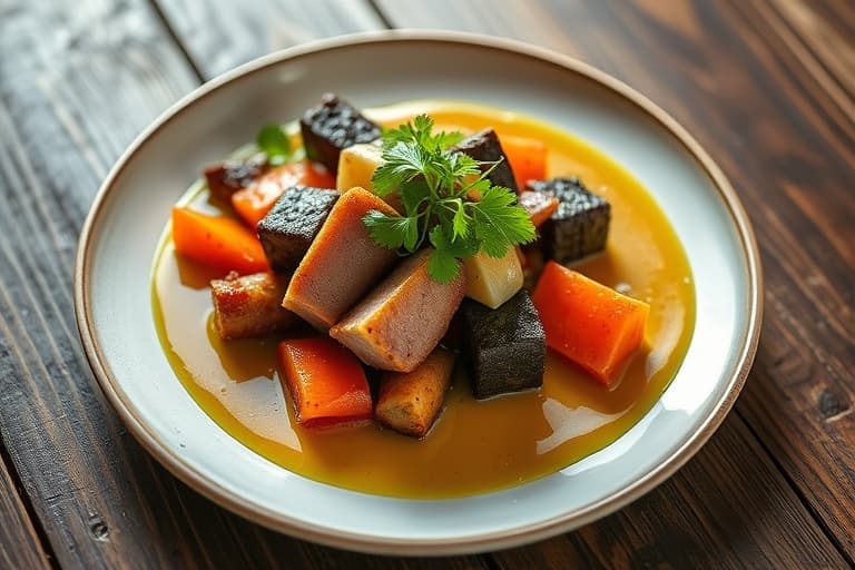 Surf 'n' Turf-spyd med koriander-lime saus