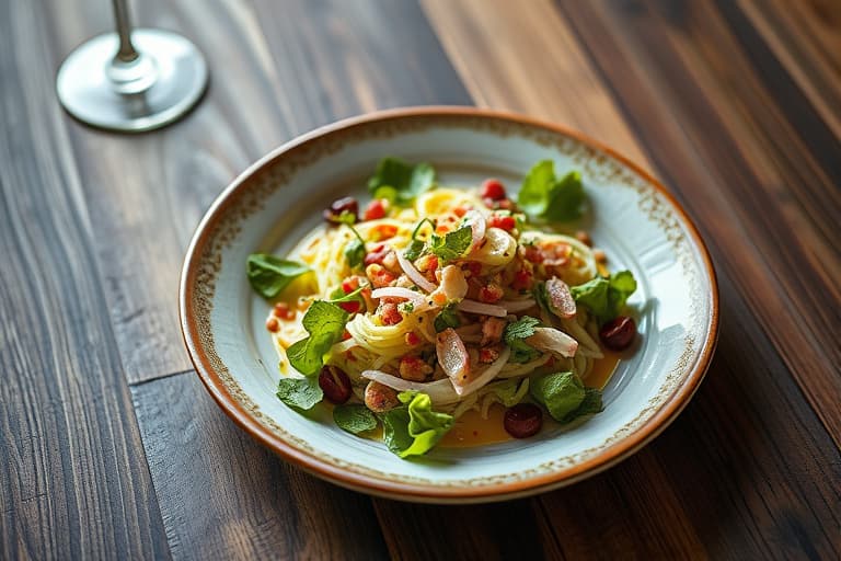 Radicchio- og gulrotsalat