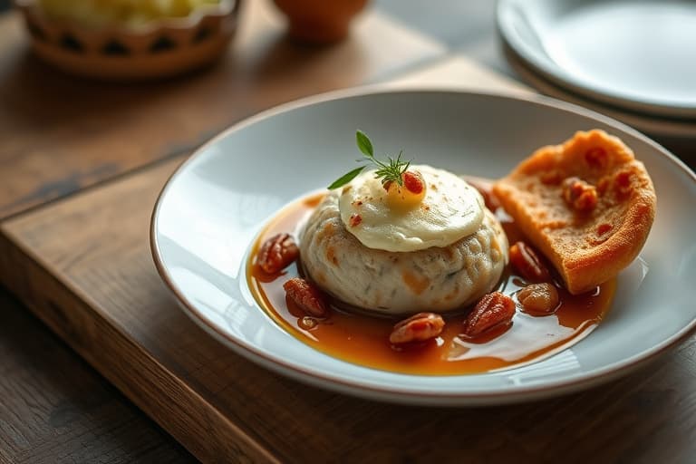 Søtpotetpai med ingefærkjeks-pecanbunn