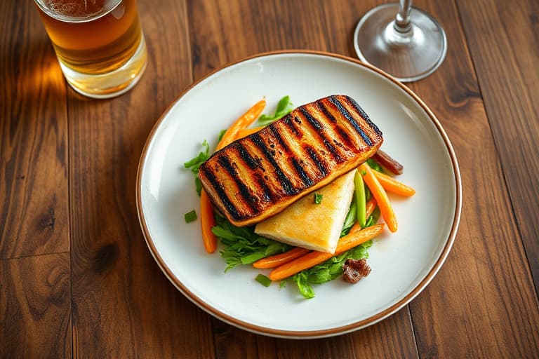 Bo Ssäm Grillet svinekjøtt og syltet kål i salatblad