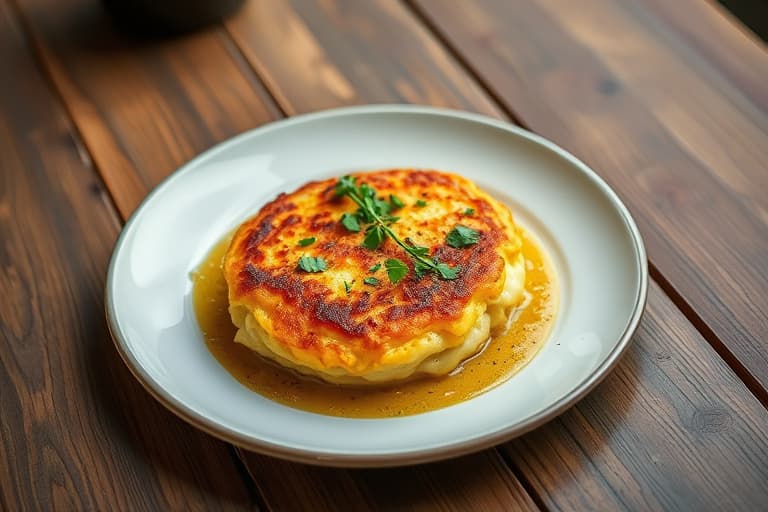 Ovenbakte hash brown-kaker