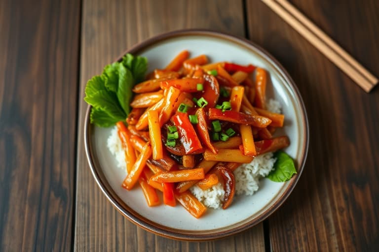 Szechuan-sesamnudler