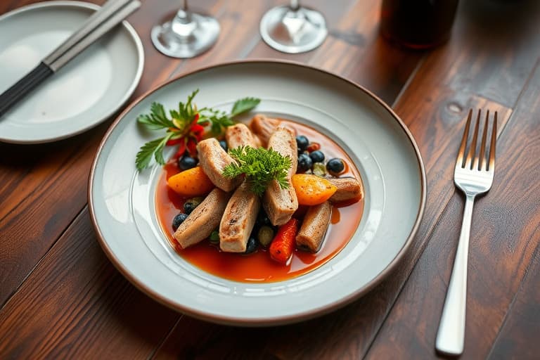 Skalldyr og poteter à la Marinière