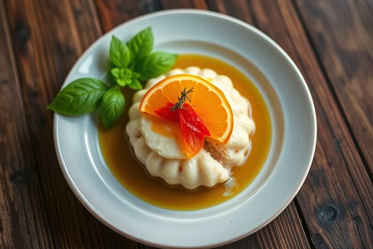 Sitrus- og gresskarpai med Grand Marnier-krem