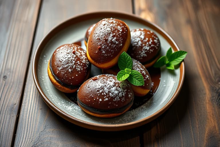 Sjokoladeknapper Madeleines