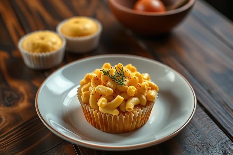 Mac & Cheese-cupcakes