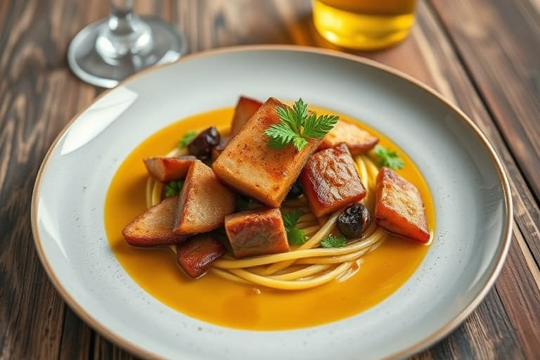 Reker med Napa-kål og ingefær