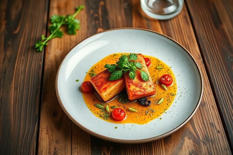 Ristede reker med chili-gremolata