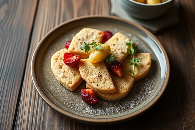 Skotsk skarp-ostesmakende shortbread