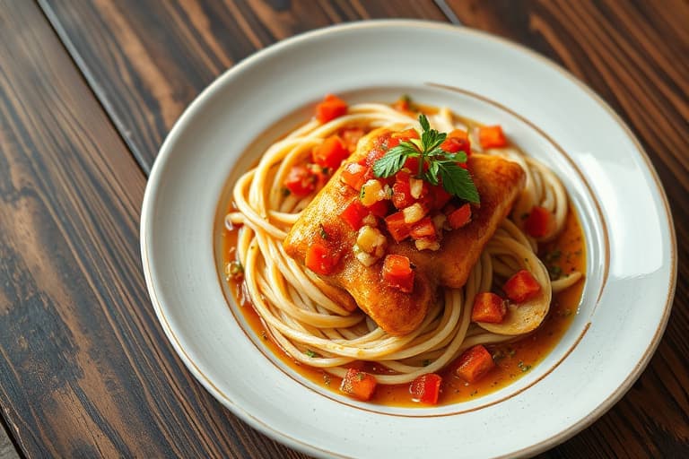 Tamal med grønn salsa og kylling