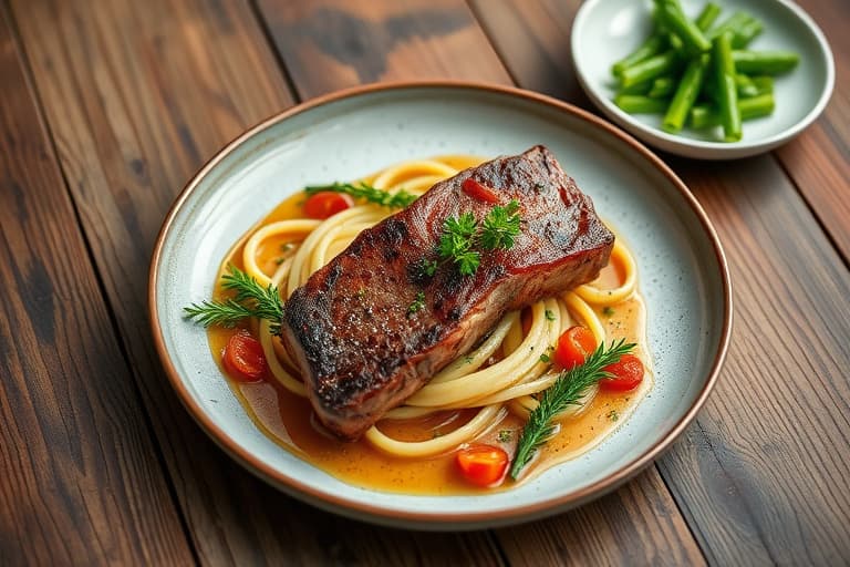 Stekt kylling med fennikel, pastinakk og vårløk