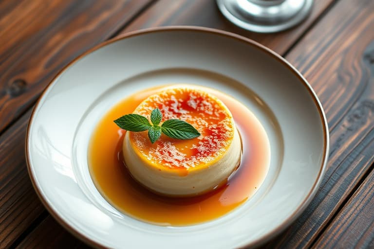 Crème brûlée-terte