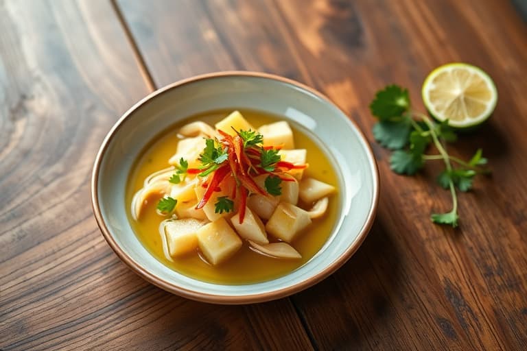 Sesam-lime vinaigrettes