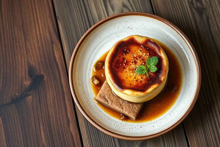 Bitter sjokoladesoufflékake