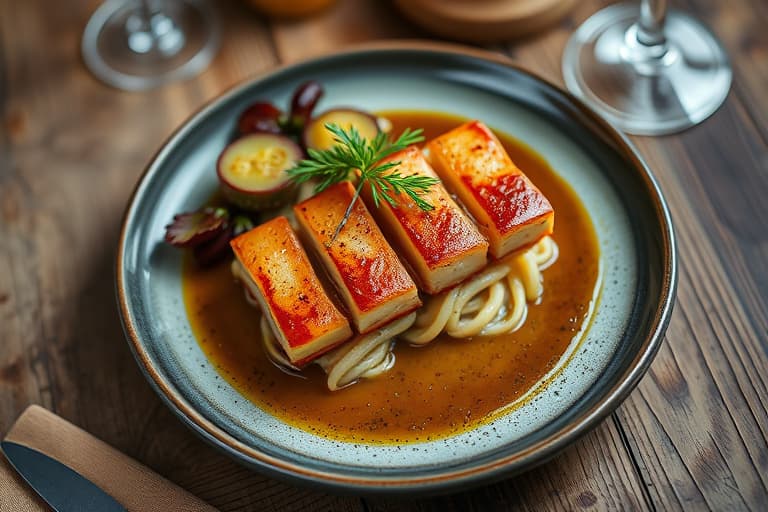 Sjøabbor med sitrus-, oliven- og kaperssaus