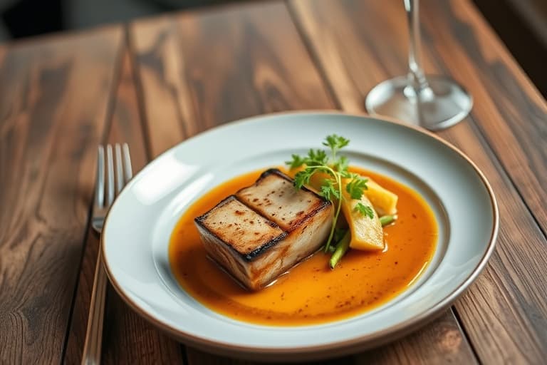 Stekt kalkun med landsskjøttfyll og innmatssaus