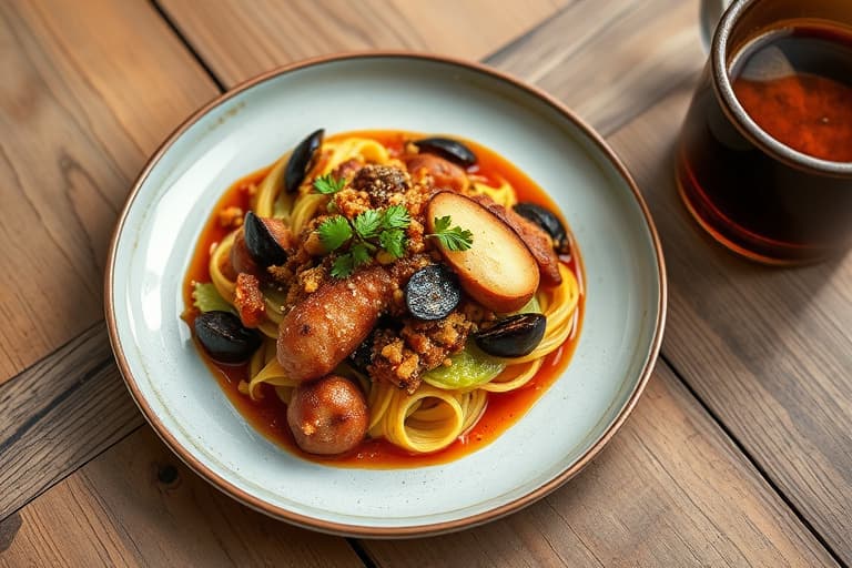 Sorte bønner og espressochili