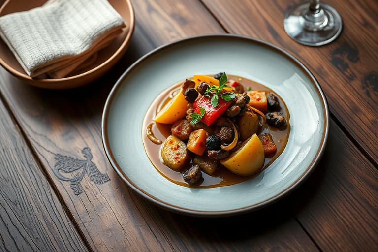 Zinfandel oksebuljong