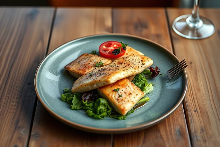 Trio av vintergrønne blader