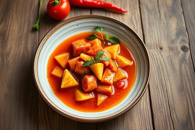 Rød paprika kremsaus