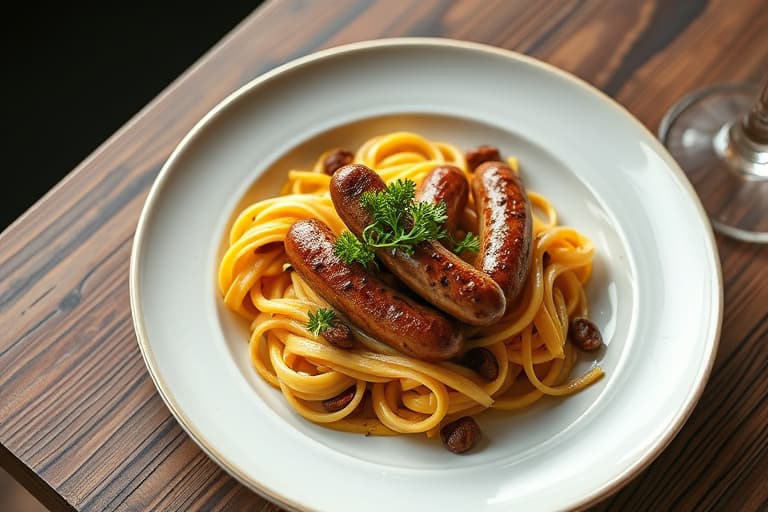 Proper Blokes' Sausages Fusilli