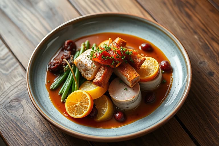 Påske-lam som er stekt med artisjokker og poteter fra Mani