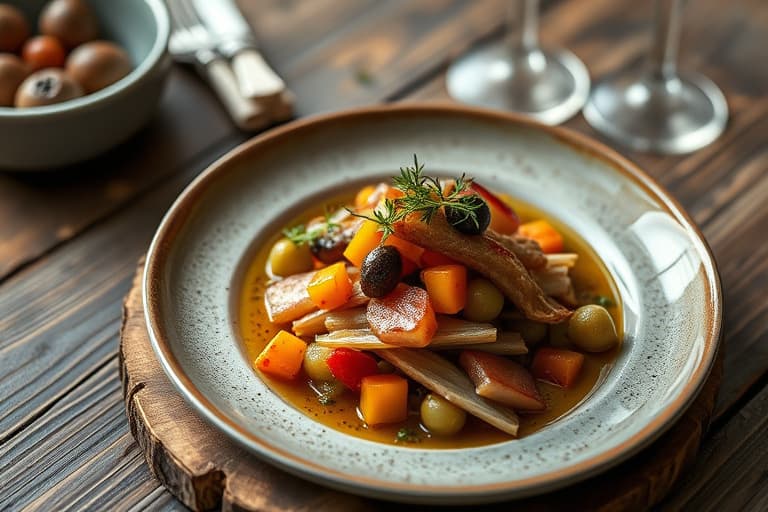 Sort olivenspredning