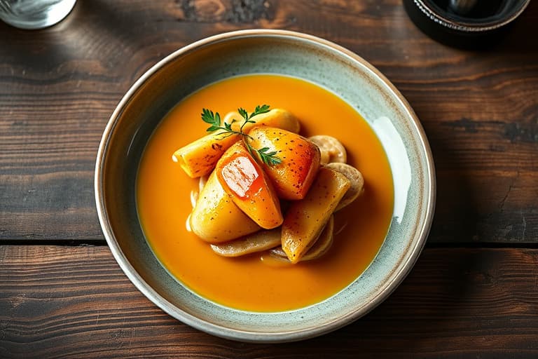 Tangerin-karamellsaus