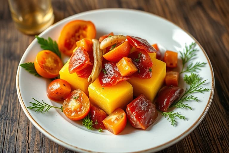 Sommermelonkopp med fiken og prosciutto