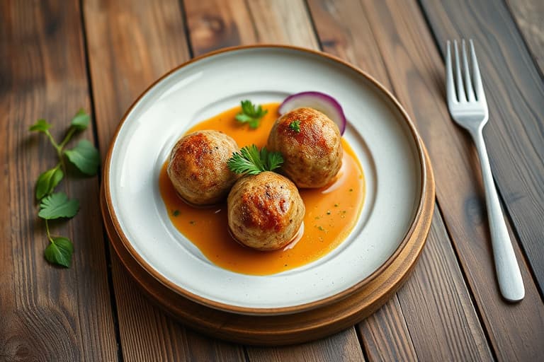 Søt-sure kjøttboller