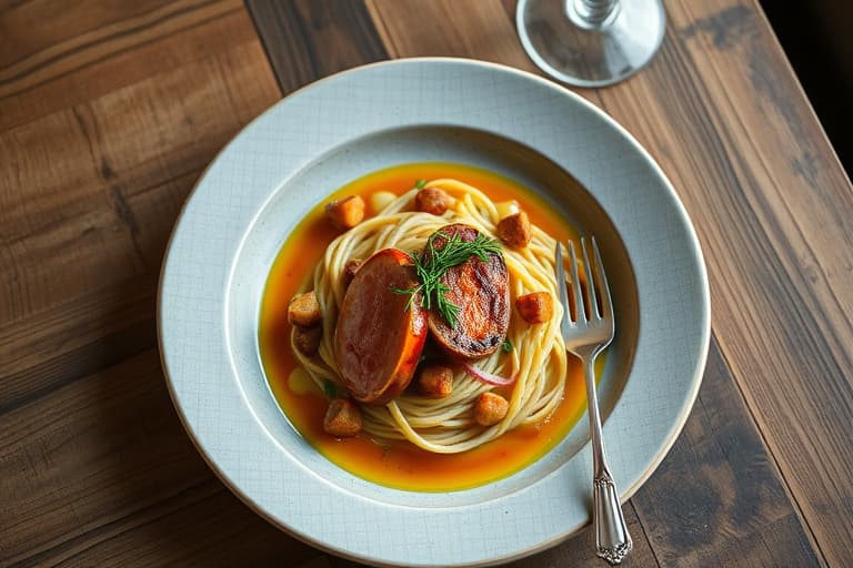 Reker i karri med ris