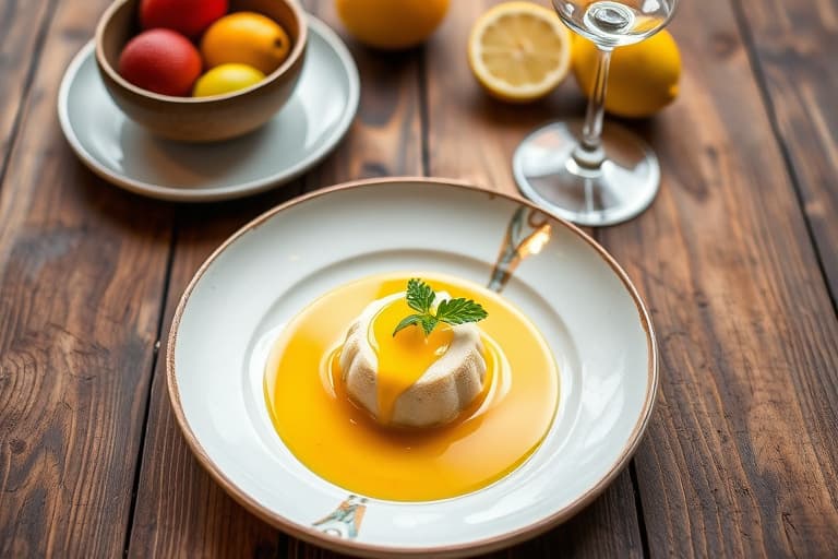 Sitron- og lime-dessertsaus