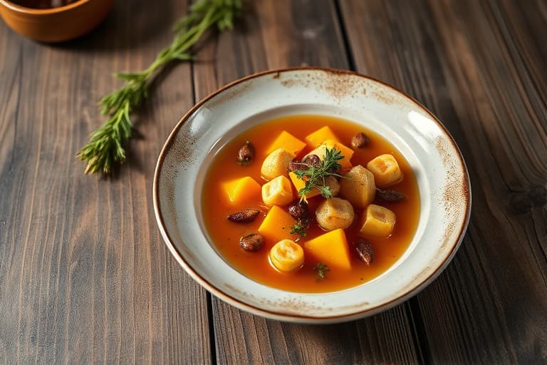 Vinterfruktkompott med ingefær