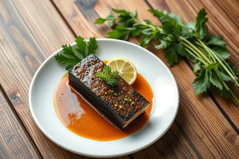 Svartcod med lime og kokos