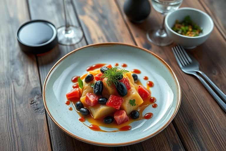 Reddiker med kremet ansjos-smør