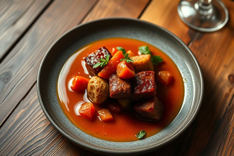 Reker med tykksaus av tomat og safran