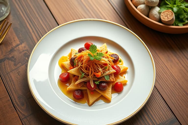 Søt-syrlig løk topping