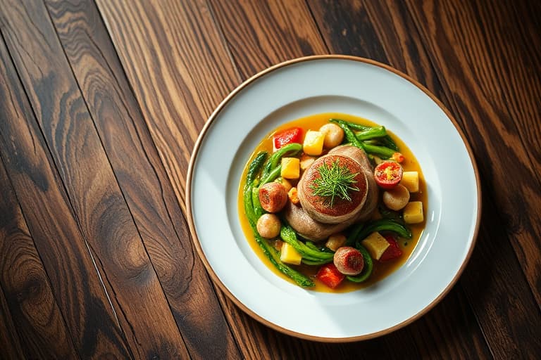 Reker og gryn med spinat