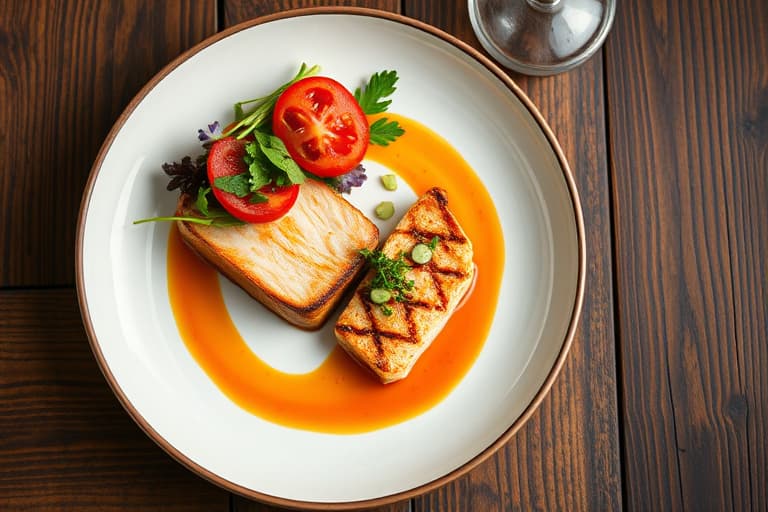 Stekt kylling og reddiker med sennep og estragon