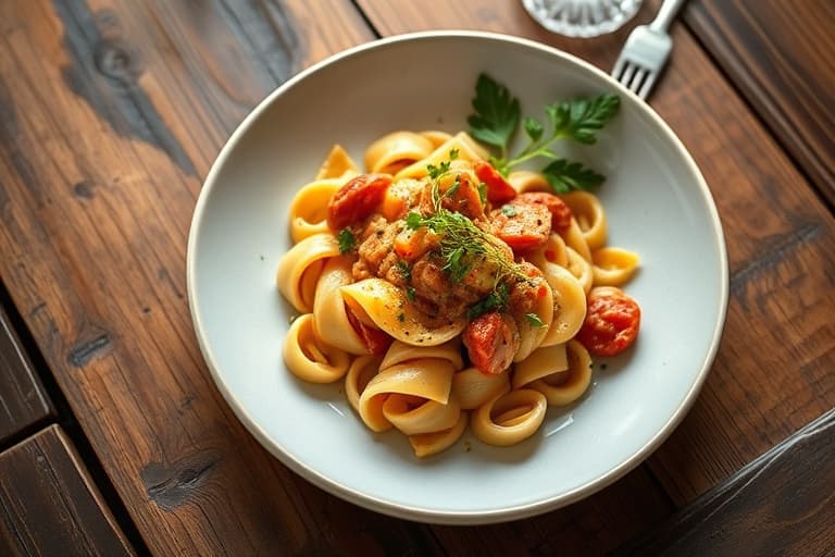 Orecchiette med kaninragù